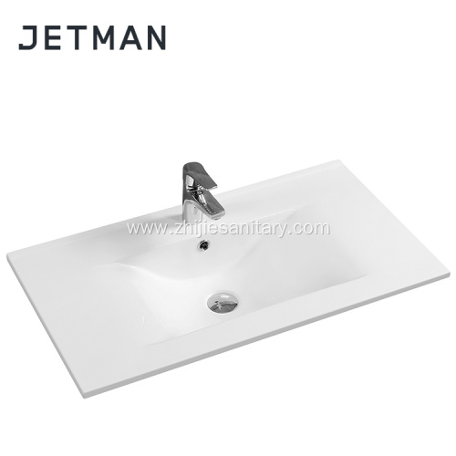 Wholesale bathroom square sanitary ceramic wash basin